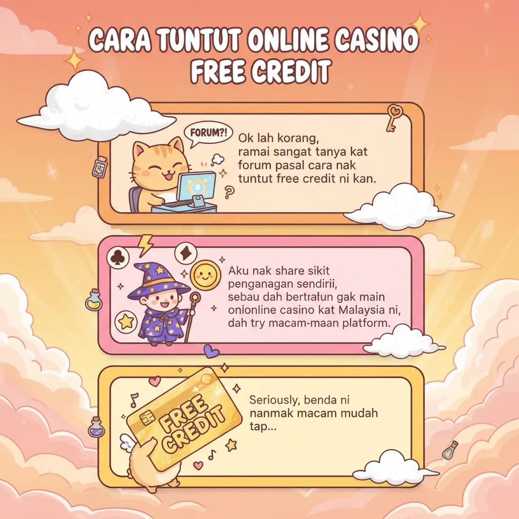 Cara Tuntut Online Casino Free Credit