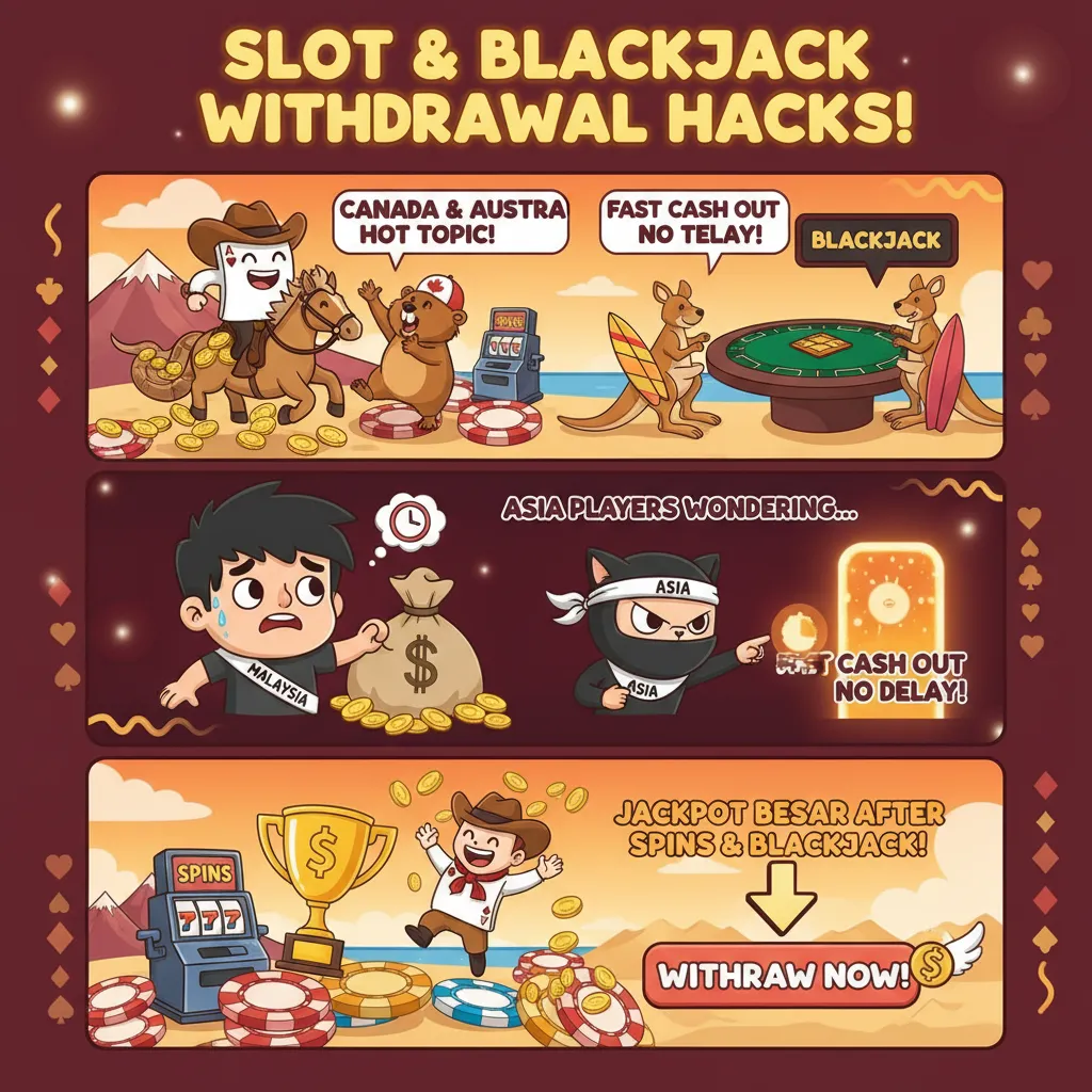 Cara withdraw winnings slot di Canada dan Australia