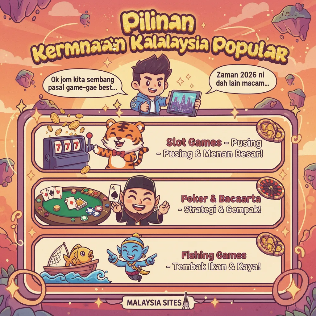 Pilihan Permainan Kasino Malaysia Popular