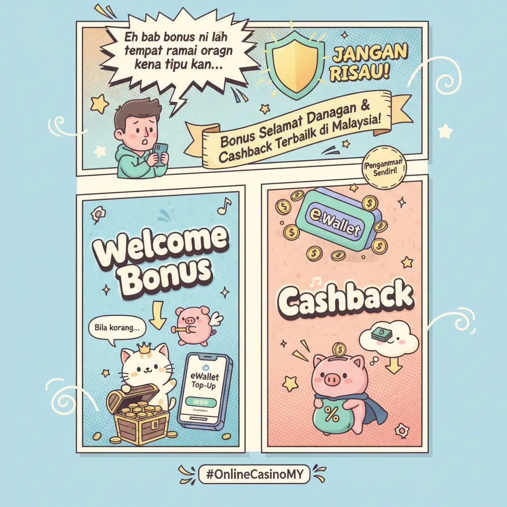 Bonus Selamat Datang & Cashback Terbaik di Malaysia