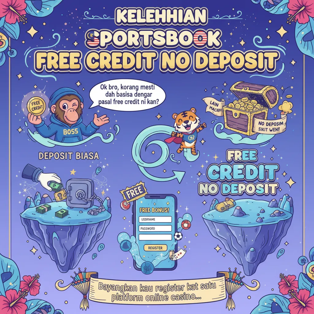 Kelebihan Sportsbook Free Credit No Deposit