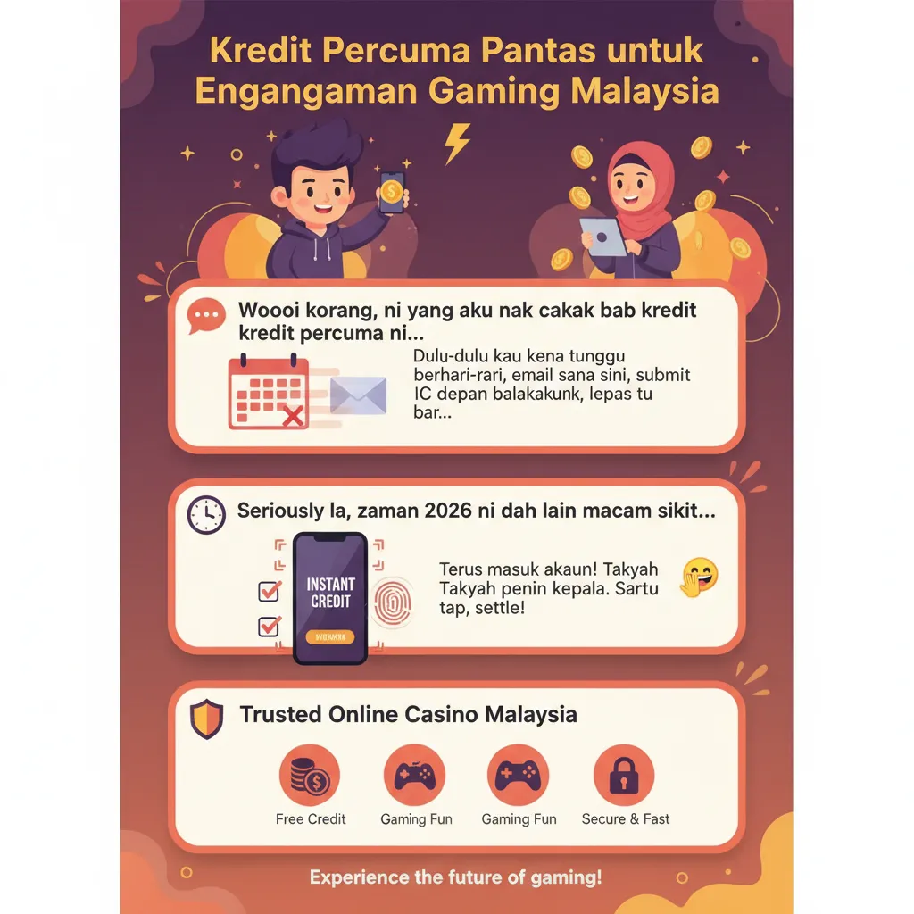 Kredit Percuma Pantas untuk Pengalaman Gaming Malaysia